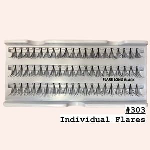 Box of 10 Individual Flare Lashes- Brand New!